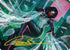 Silk, Web Weaver Art Card (29/54) (Gold-Stamped Signature) (AASPM-029) - Art Series: Marvel's Spider-Man
