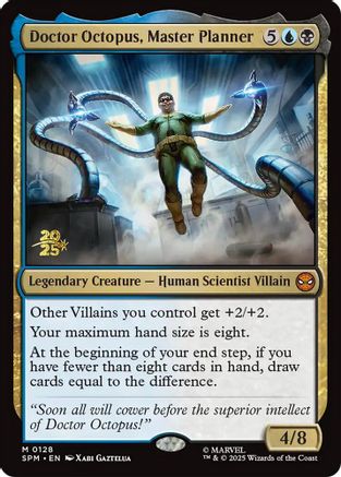 Doctor Octopus, Master Planner (PRE-128) - Prerelease Cards Foil