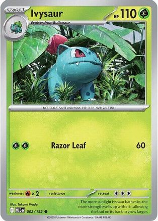 Ivysaur (002/132) [Mega Evolution] - Common