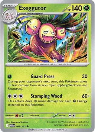 Exeggutor (005/132) [Mega Evolution] - Uncommon