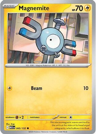 Magnemite (045) Reverse Holofoil [Mega Evolution] - Common
