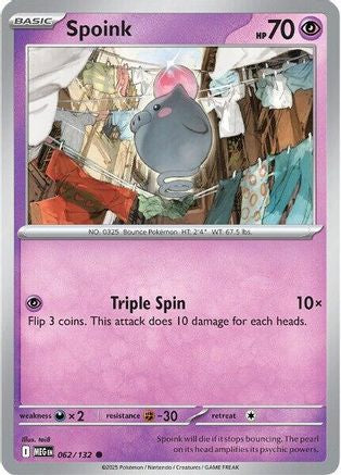 Spoink (062) [Mega Evolution] - Common