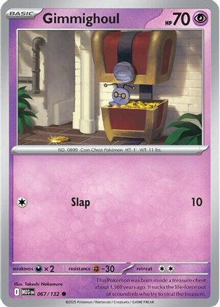 Gimmighoul (067) Reverse Holofoil [Mega Evolution] - Common