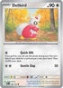Delibird (105/132) Reverse Holofoil [Mega Evolution] - Common