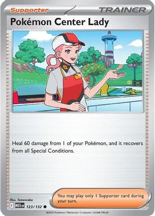 Pokemon Center Lady (123) [Mega Evolution] - Common