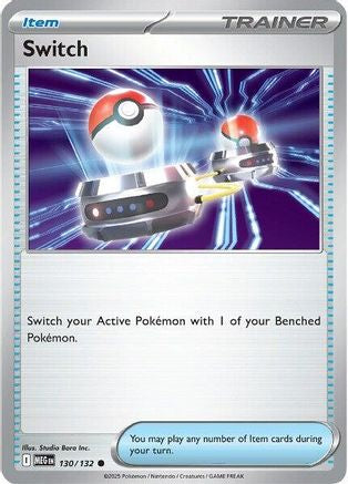 Switch (130) Reverse Holofoil [Mega Evolution] - Common
