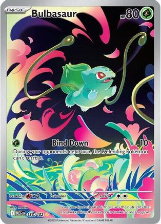 Bulbasaur (133/132) Holofoil [Mega Evolution] - Illustration Rare