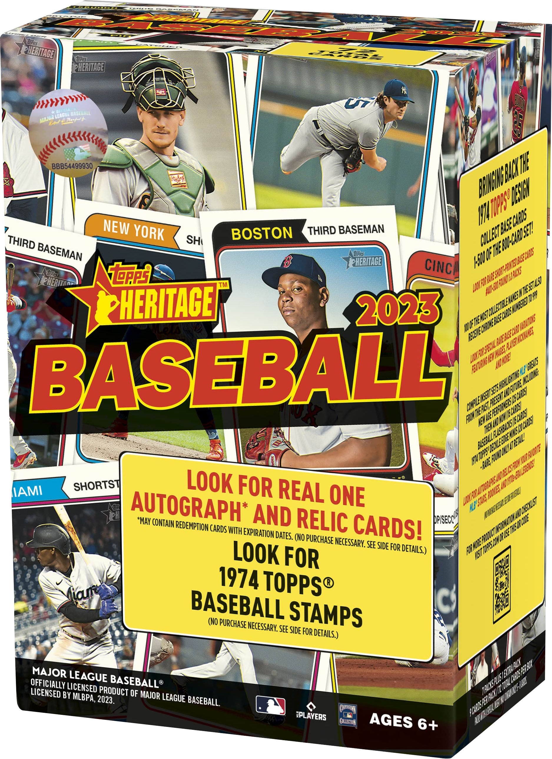 2023 Topps Heritage Baseball Blaster Box | Eastridge Sports Cards