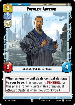 Populist Advisor (41/264) - Secrets of Power