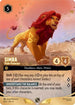 Simba - Pride Protector (8) - Disney Lorcana Promo Cards Holofoil