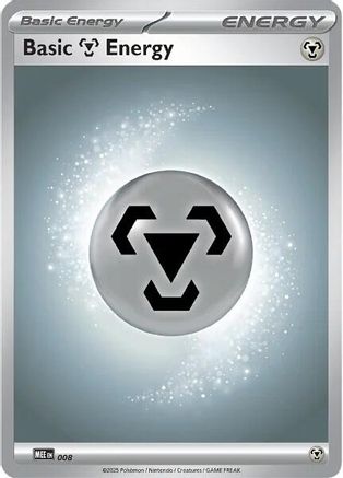 Basic Metal Energy (008) Reverse Holofoil [MEE Mega Evolution Energies] - Common
