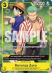 Roronoa Zoro (Learn Together Deck Set - Set Sail Event) (OP10-113) - One Piece Promotion Cards Foil