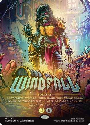 Windfall (2182) (Rainbow Foil) (SLD-2182) - Secret Lair Drop Series Foil