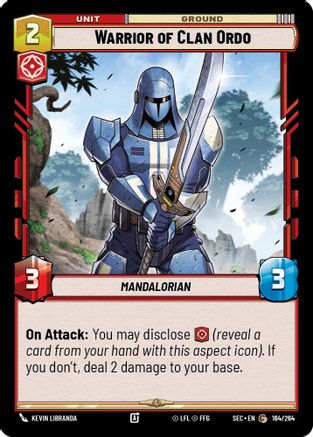 Warrior of Clan Ordo (164/264) - Secrets of Power