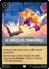 He Hurled His Thunderbolt (197/204) - Whispers in the Well Cold Foil
