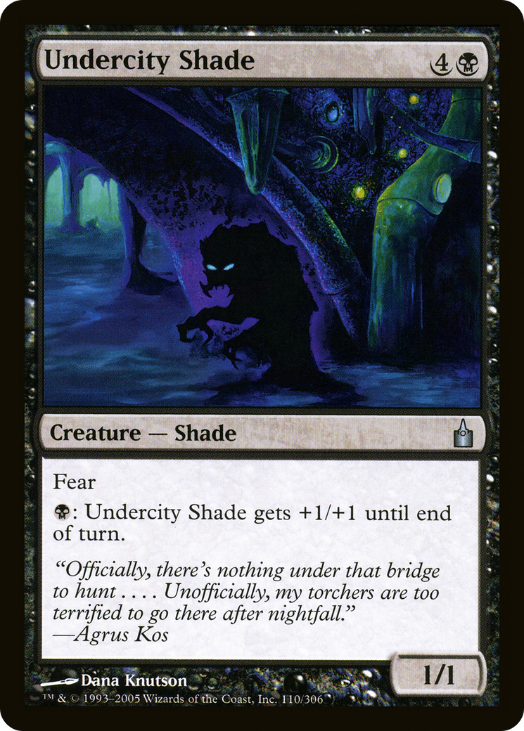 Undercity Shade (RAV-110) - Ravnica: City of Guilds