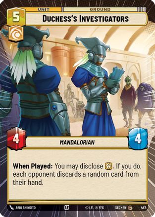 Duchess's Investigators (Hyperspace) (487) - Secrets of Power