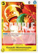Kouzuki Momonosuke (OP13-105) - Carrying On His Will: 3rd Anniversary Tournament Cards