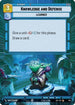 Knowledge and Defense (Hyperspace Foil) (831) - Secrets of Power Foil