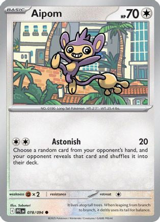 Aipom (078) [Phantasmal Flames] - Common