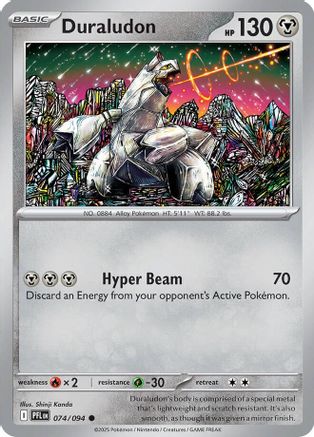 Duraludon (074) Reverse Holofoil [Phantasmal Flames] - Common