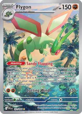 Flygon (101/094) Holofoil [Phantasmal Flames] - Illustration Rare