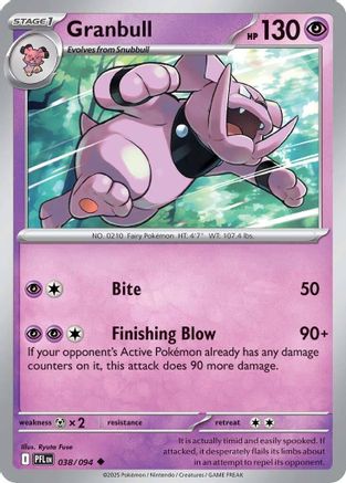 Granbull (038) [Phantasmal Flames] - Uncommon