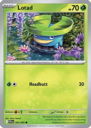 Lotad (005) [Phantasmal Flames] - Common
