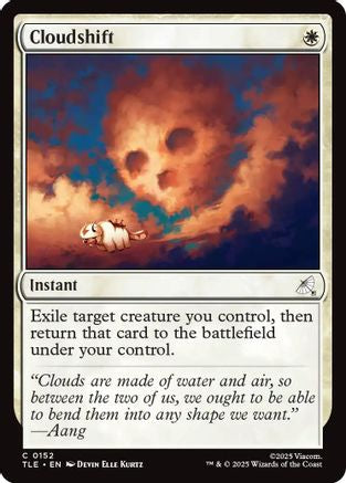 Cloudshift (TLE-152) - Avatar: The Last Airbender: Eternal-Legal Foil