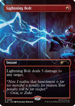 Lightning Bolt (2289) (SLD-2289) - Secret Lair Drop Series