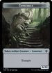Construct (TMKC-023) - Murders at Karlov Manor Commander Tokens Foil