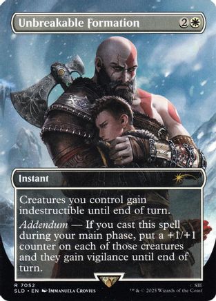 Unbreakable Formation (7052) (SLD-7052) - Secret Lair Drop Series