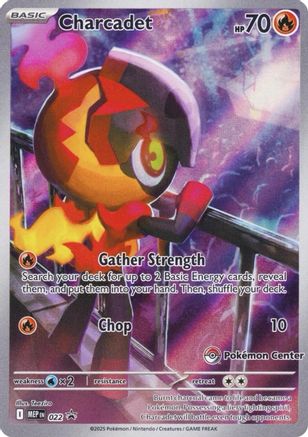 Charcadet (Pokemon Center Exclusive) (022) Holofoil [ME Mega Evolution Promo] - Promo