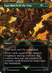 Last March of the Ents (Borderless) (LTR-418) - The Lord of the Rings: Tales of Middle-earth Foil