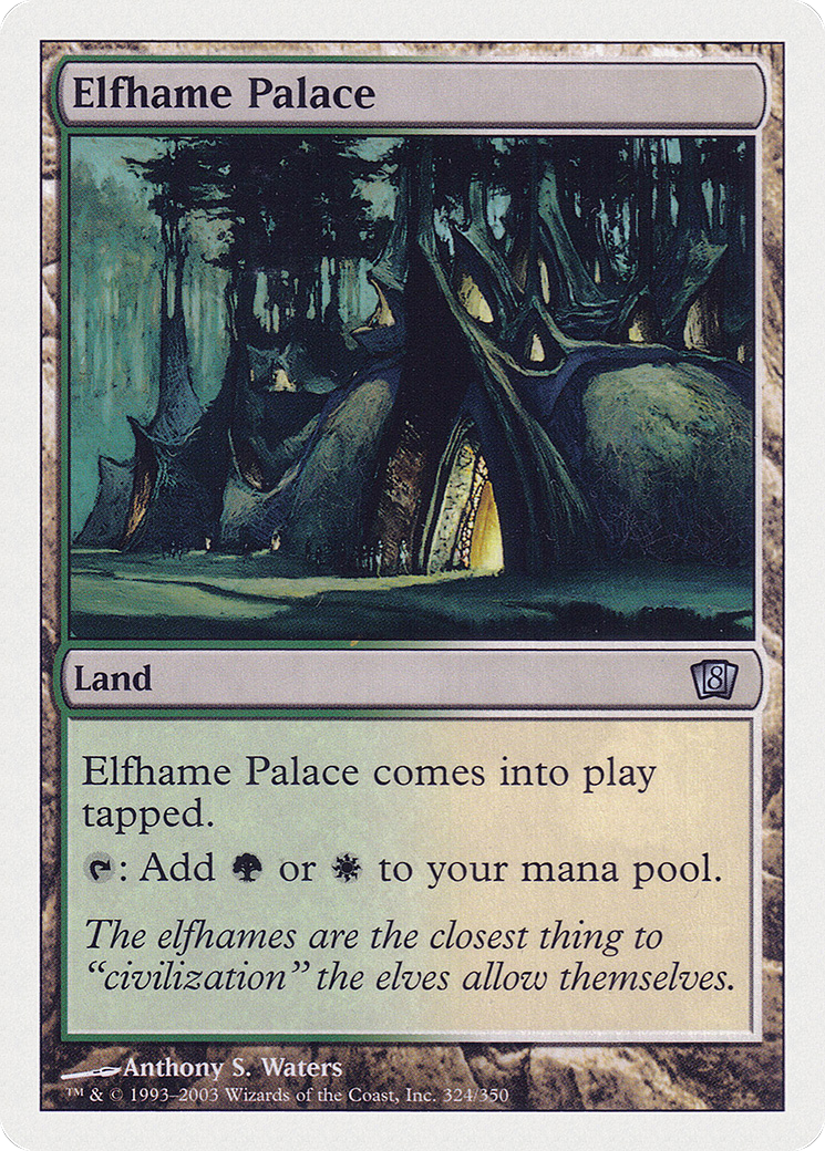 Elfhame Palace (8ED-324) - 8th Edition