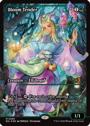 Bloom Tender (0390) (Showcase) (ECL-390) - Lorwyn Eclipsed Foil
