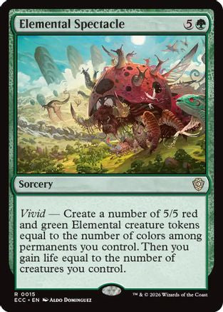 Elemental Spectacle (ECC-015) - Commander: Lorwyn Eclipsed