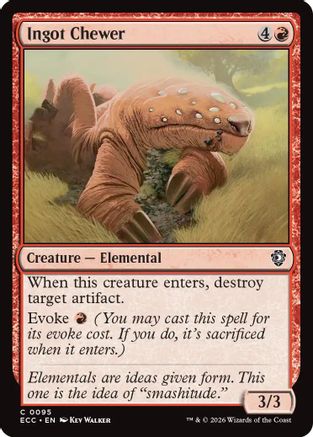 Ingot Chewer (ECC-095) - Commander: Lorwyn Eclipsed