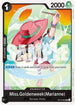 Miss.Goldenweek(Marianne) (OP14-085) - The Azure Sea's Seven