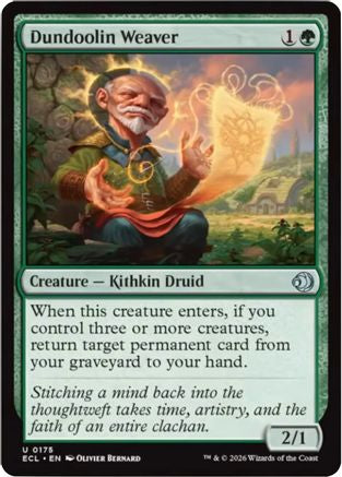 Dundoolin Weaver (ECL-175) - Lorwyn Eclipsed Foil