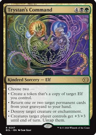 Trystan's Command (ECL-247) - Lorwyn Eclipsed Foil