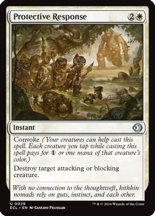 Protective Response (ECL-029) - Lorwyn Eclipsed Foil