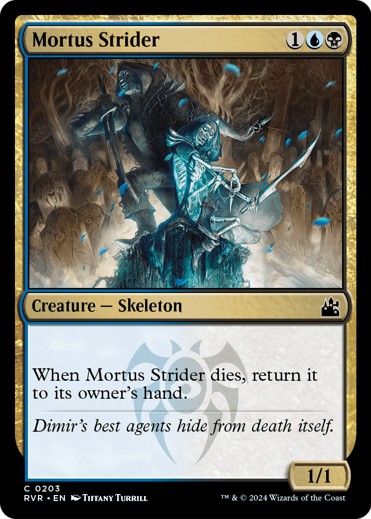 Mortus Strider (RVR-203) - Ravnica Remastered