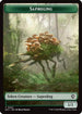 Saproling // Scarecrow Double-Sided Token (ECC-7 // 11) - Commander: Lorwyn Eclipsed