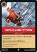 Force of a Great Typhoon (128/204) - Winterspell Cold Foil