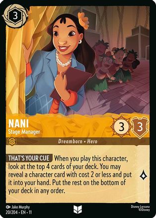 Nani - Stage Manager (20/204) - Winterspell Cold Foil