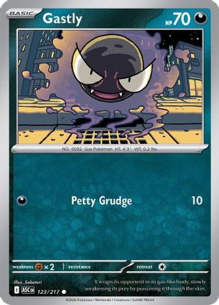 Gastly (123) [ME Ascended Heroes] - Common