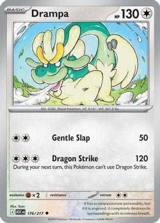 Drampa (176) Reverse Holofoil [ME Ascended Heroes] - Uncommon
