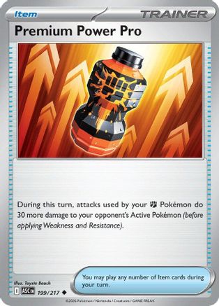 Premium Power Pro (199) Reverse Holofoil [ME Ascended Heroes] - Uncommon