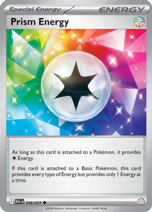 Prism Energy (216) Reverse Holofoil [ME Ascended Heroes] - Uncommon